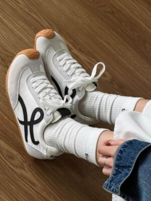 Loewe Ballet Runner White Men Shoes