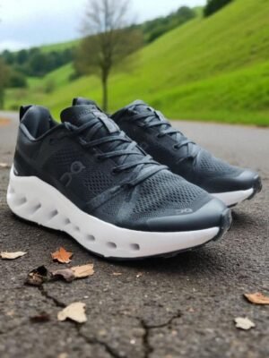 On Cloud leap Black White Men Shoes