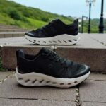 On Cloud leap Black White Men Shoes