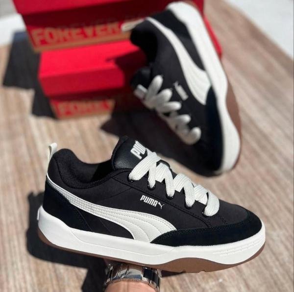 Puma Park Lifestyle SK8 Black Beige Gum Men Shoes 3 Puma Park Lifestyle SK8 Black Beige Gum Men Shoes