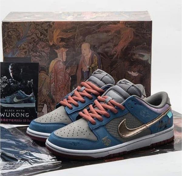 Nike Dunk Low Myth Wukong Semi UA Men Shoes 2 Nike Dunk Low Myth Wukong Semi UA Men Shoes
