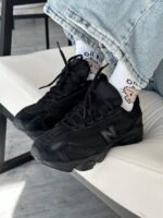 NB 1000 Black Cat Men Shoes | Premium Black Sports Sneakers