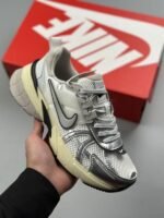 Nike V2K Run Metallic Silver Women Sneakers (7A Quality)