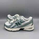 New Balance 740 Trainers White Marsh Green Women Sneakers