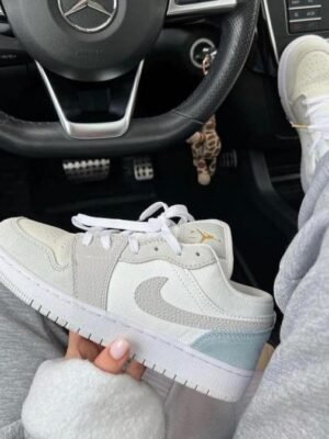 home 17 Nike Air Jordan 1 Low “Paris” Semi UA – Women Sneakers