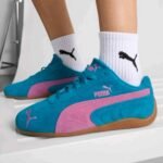 Puma Speedcat OG Tropical Aqua Blue Pink 962 Women Sneakers
