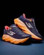 Skechers SKX Aero Burst Blue Pink Women Running Shoes