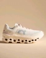 On Cloudmonster Women Moon Fawn 5025 Running Shoes