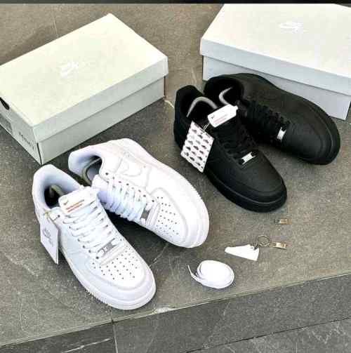 Nike Air Force 1 White Pure Leather UA Quality – Women Shoes