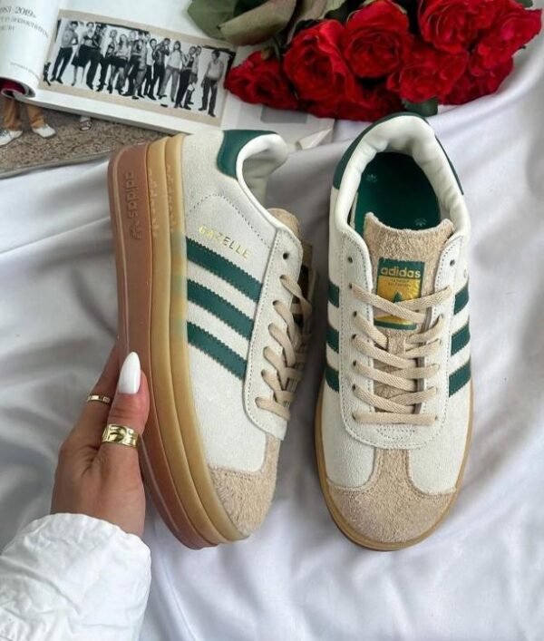 Adidas Originals Gazelle Bold Beige Women Sneakers
