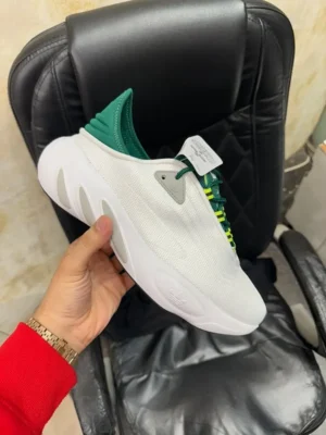 Adidas Adifoam White Green Men Shoes (FT723)