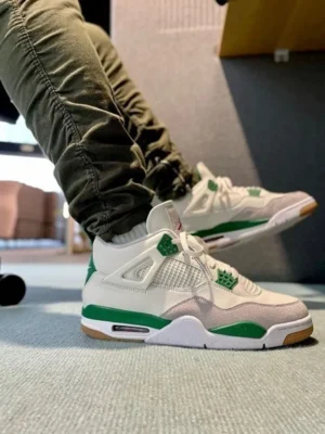 Jordan Retro 4 Sb Pine Green Shoes For Men (ETS338)