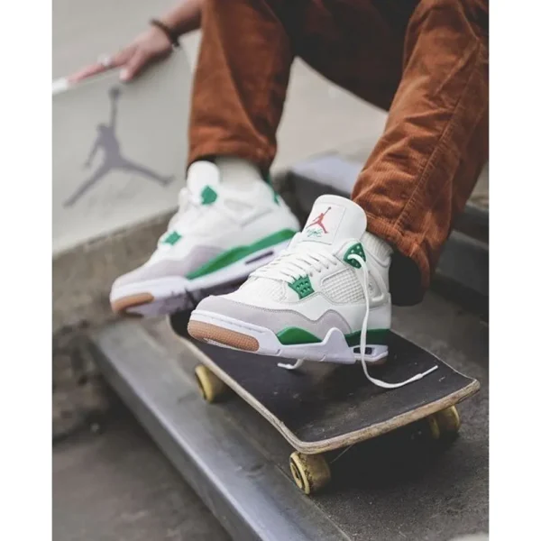 Jordan Retro 4 Sb Pine Green Shoes For Men (ETS338)
