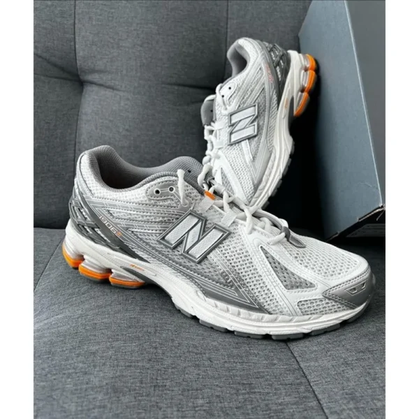New Balance 1906r Silver Shoes For Men (SL531)