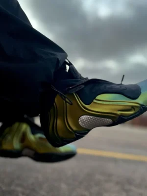 Nike Air Flight Metallic Gold Shoes For Men (LAB1154)