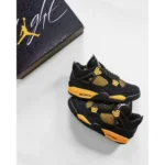 NIke Air Jordan 4 Yellow Thunder Shoes For Men (HS218)