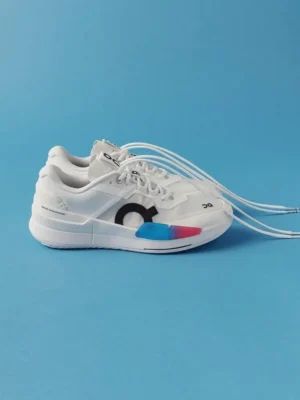 On Cloud X the Roger Pro 2 White Malibu Shoes For Men (LAB1157)