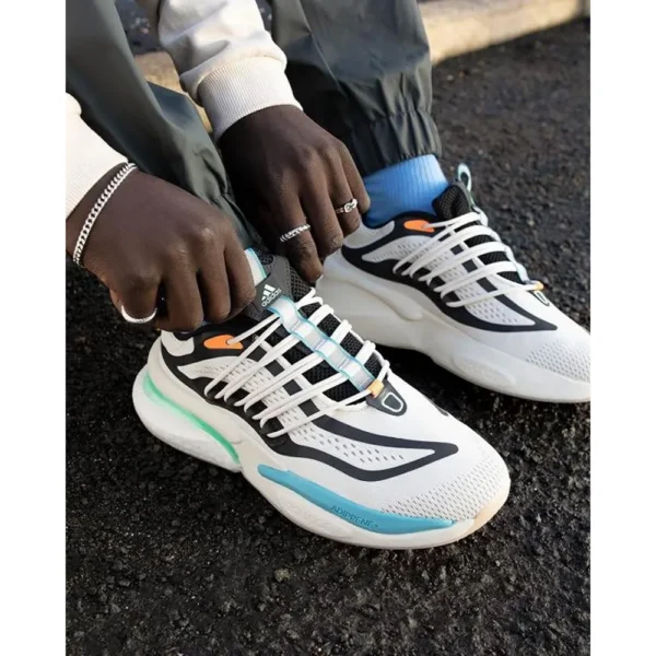 Premium Adidas Alphaboost V1 Green Solar Gold Shoes For Men (SL718) 3 Premium Adidas Alphaboost V1 Green Solar Gold Shoes For Men (SL718)