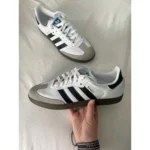 Premium Adidas Samba Black White Shoes For Men (FT1132)