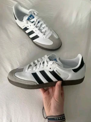 Premium Adidas Samba Black White Shoes For Men (FT1132)