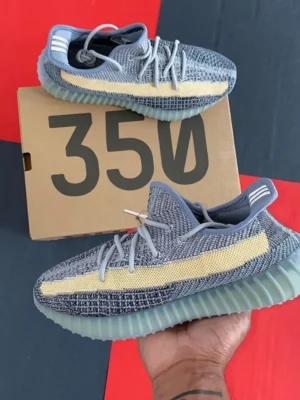 Premium Adidas Yeezy 350 V2 Ash Blue Shoes For Men (CSO1877)
