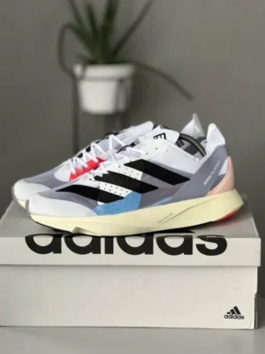 Premium Adizero Takumi Sen 9 White Grey Black Shoes For Men (CSO1868)