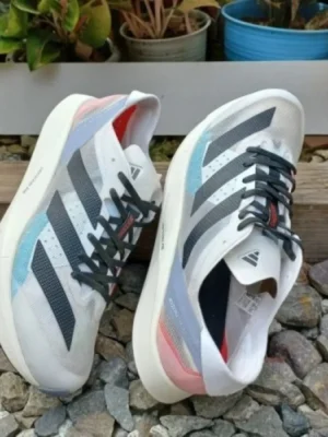 Premium Adizero Takumi Sen 9 White Grey Black Shoes For Men (CSO1868)