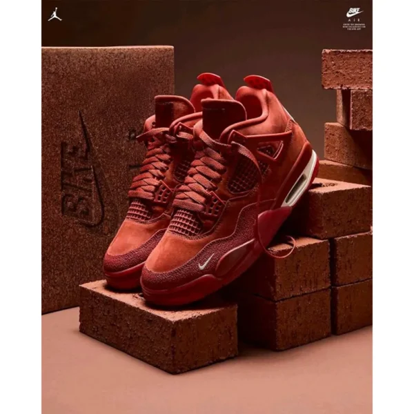 Premium Air Jordan 4 X Nigel Sylvester Brick Shoes For Men (FT1254)