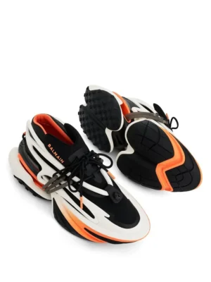 Premium Balmain Unicorn Low Neoprene Shoes For Men (LAB1404)