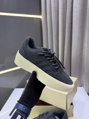 Premium Fear Of God X Adidas Rivalry 86 Black Shoes For Men (LAB1541)