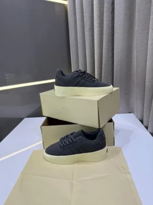 Premium Fear Of God X Adidas Rivalry 86 Black Shoes For Men (LAB1541)