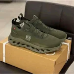 Premium Loewe X On Cloudtilt 2 Olive Green Shoes For Men (FT1126)