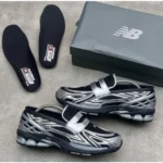 Premium New Balance 1906l Loafer Silver Metallic Black For Men (FT756)