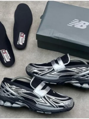 Premium New Balance 1906l Loafer Silver Metallic Black For Men (FT756)