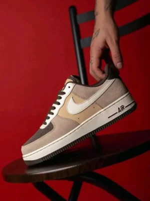 Premium Nike Air Force 1 07 Hemp Coconut Milk Shoes For Men (FT1221)