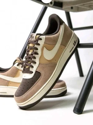 Premium Nike Air Force 1 07 Hemp Coconut Milk Shoes For Men (FT1221)