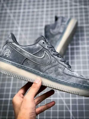 Premium Nike Air Force 1 Low Reigning Champ Reflective Shoes For Men (FT1253)