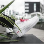 Premium Nike Air Force 1 Low Supreme White Shoes For Men (CSO1869)