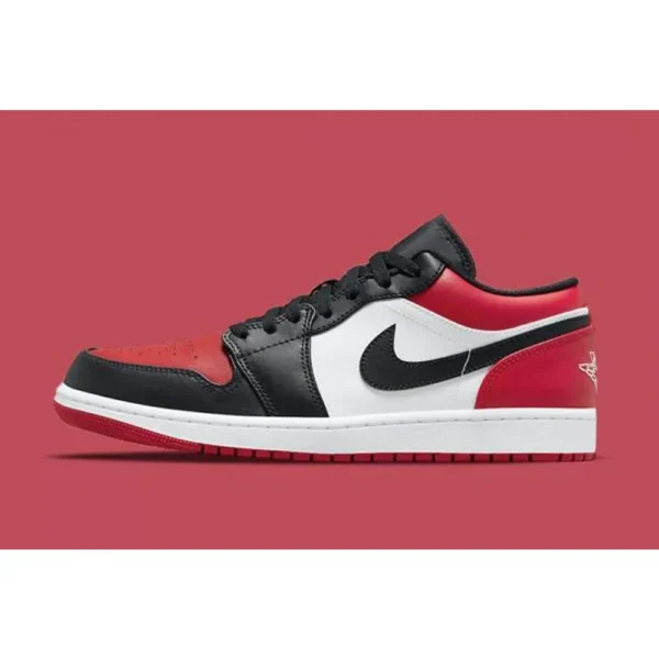 Premium Nike Air Jordan 1 Low Bred Toe Shoes For Men (SL684)