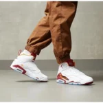 Premium Nike Air Jordan Retro 6 Cardinal Red Shoes For Men (SL624)