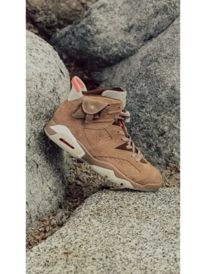 Premium Nike Air Jordan Retro 6 X Travis Scott Shoes For Men (FT432)
