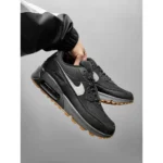 Premium Nike Air Max 90 Black Gum Shoes For Men (SL629)