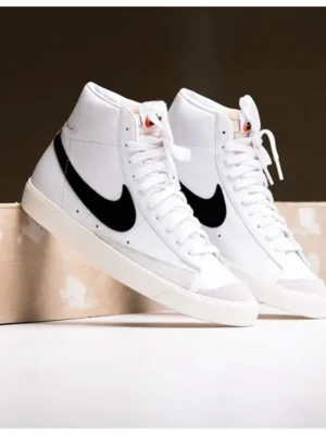 Premium Nike Blazer Mid Vintage White Shoes For Men (SL683)