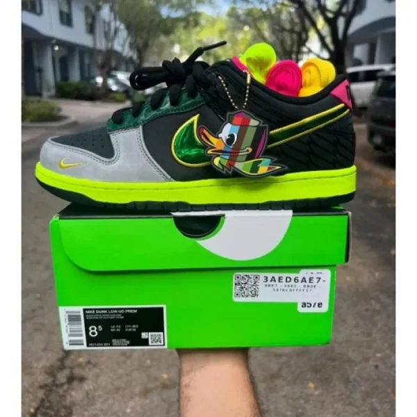 Premium Nike Dunk Low What The Duck University Of Oregon Shoes For Men (SL620)