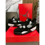 Premium Nike Jordan Retro 4 White Thunder Shoes For Men (FT1240)