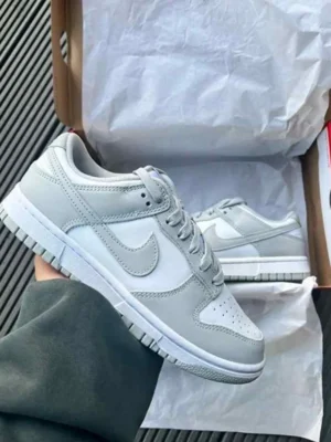 Premium Nike Sb Dunk Fog Grey Shoes For Men (FT1242)