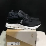 Premium On Cloud Nova Running Black White Shoes For Men (SW2224)