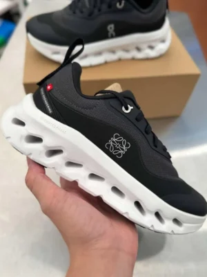 Premium On Cloud X Loewe Black White Sneaker For Men (CSO1876)