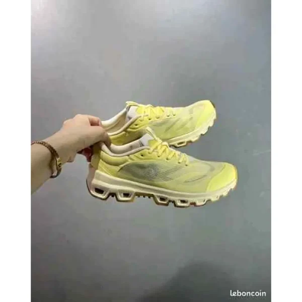 Premium On Running Cloud Venture X Loewe Yellow Tan Grey Shoes For Men (FT1140) 1 Premium On Running Cloud Venture X Loewe Yellow Tan Grey Shoes For Men (FT1140)