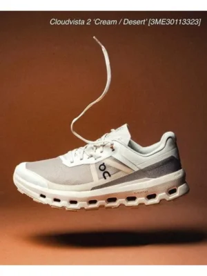 Premium On Running Cloudvista 2 Desert Cream Shoes For Men (BSF1059)